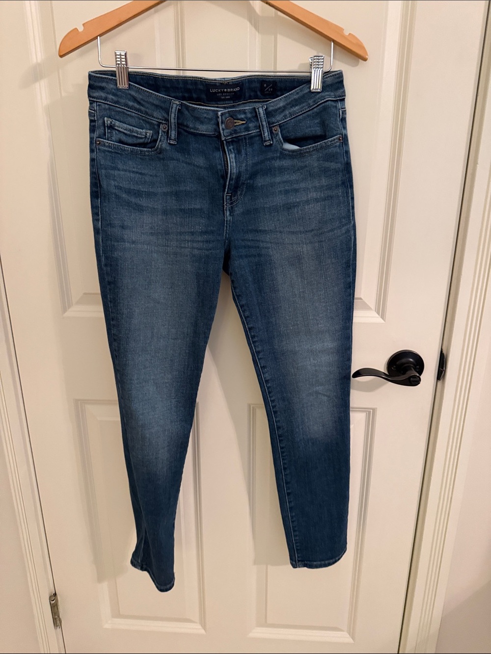 Lucky Brand Blue Skinny Jeans - Classic Mid Wash